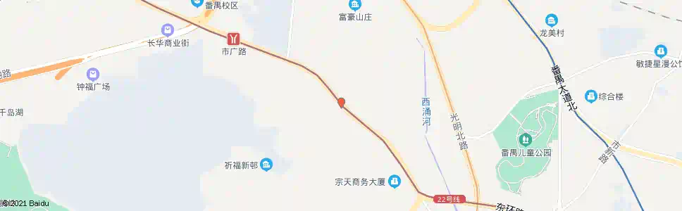 广州富豪山庄_公交站地图_广州公交_妙搜公交查询2025