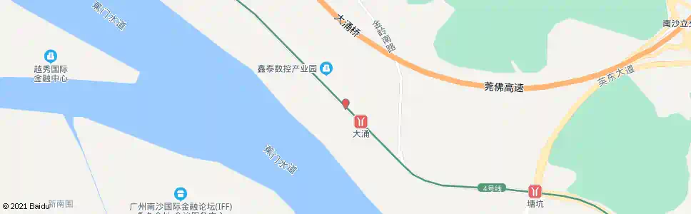 广州新港路口_公交站地图_广州公交_妙搜公交查询2025