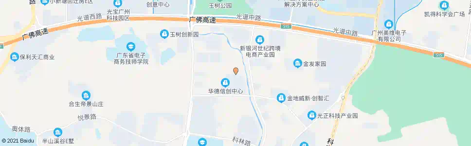 广州南云二路北_公交站地图_广州公交_妙搜公交查询2025