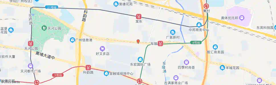 广州天朗明居(BRT)_公交站地图_广州公交_妙搜公交查询2025