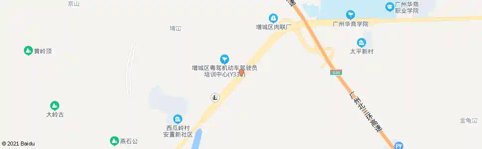 广州太平村_公交站地图_广州公交_妙搜公交查询2025