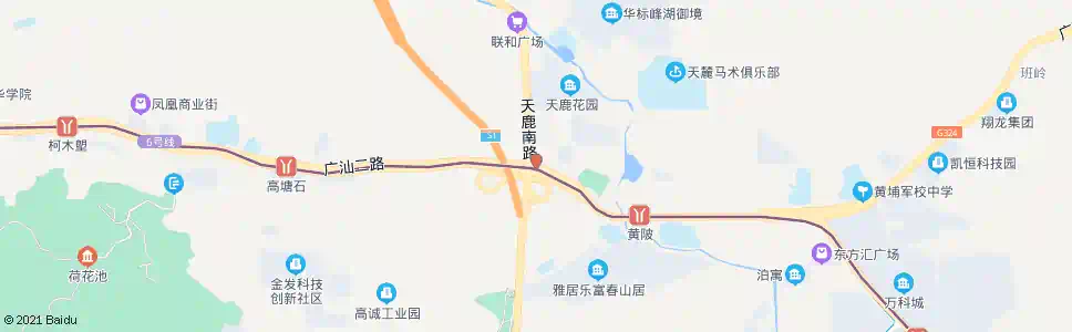 广州广汕二路_公交站地图_广州公交_妙搜公交查询2025