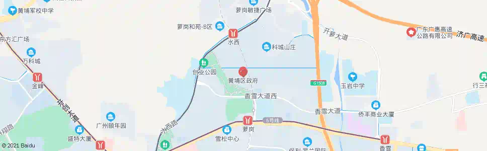 广州华苑开发区_公交站地图_广州公交_妙搜公交查询2025