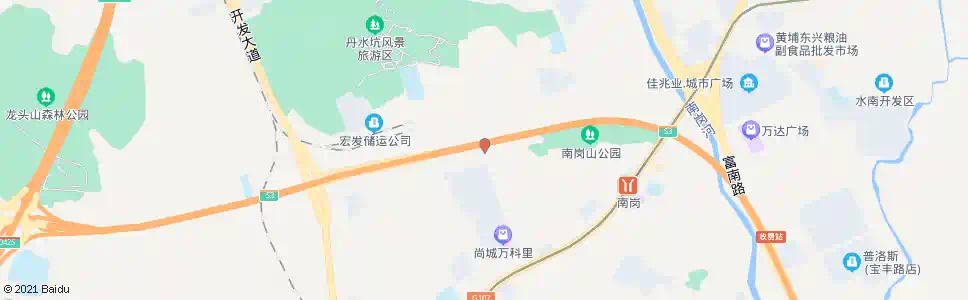 广州丹水坑路口_公交站地图_广州公交_妙搜公交查询2025