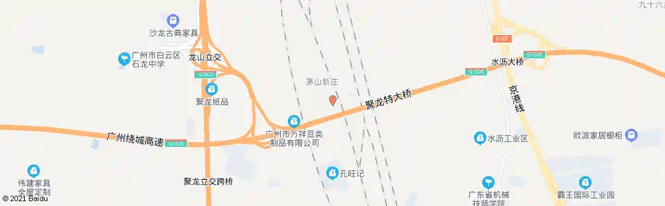 广州新社_公交站地图_广州公交_妙搜公交查询2025