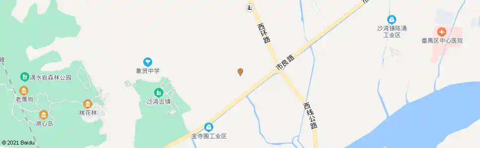 广州荷景花园_公交站地图_广州公交_妙搜公交查询2025