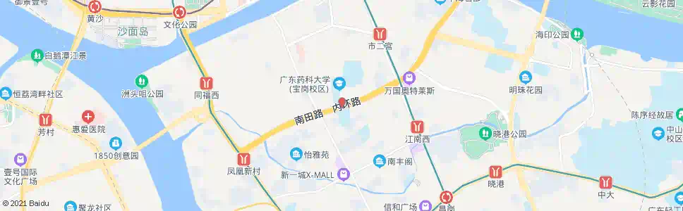 广州广东药学院_公交站地图_广州公交_妙搜公交查询2025