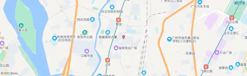 广州泽德中学_公交站地图_广州公交_妙搜公交查询2025
