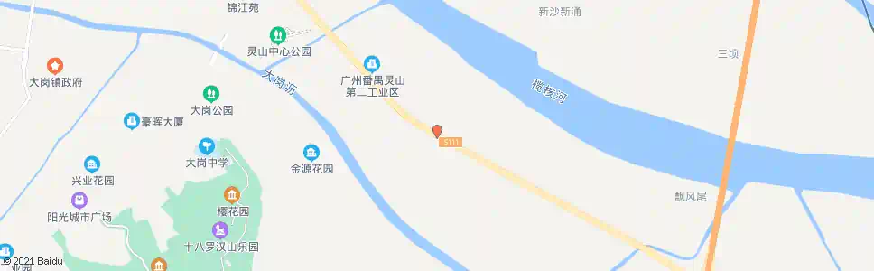 广州庙贝工业区_公交站地图_广州公交_妙搜公交查询2025