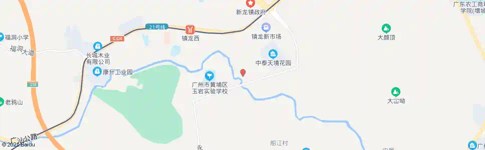 广州九龙二小九楼分校_公交站地图_广州公交_妙搜公交查询2025