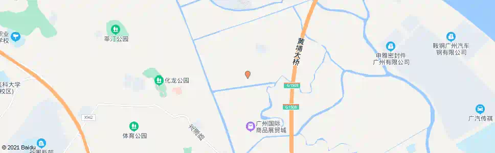 广州化龙教练场_公交站地图_广州公交_妙搜公交查询2025