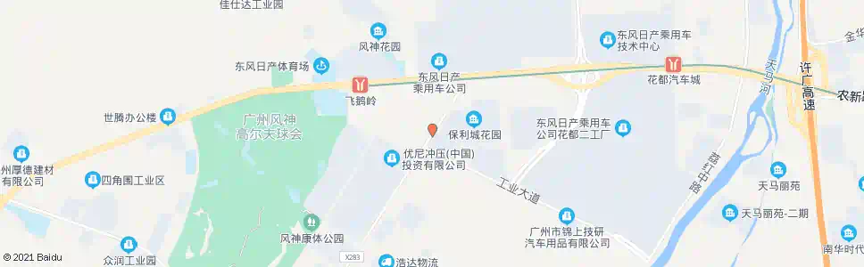 广州华风技校_公交站地图_广州公交_妙搜公交查询2025
