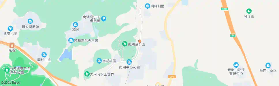 广州南湖半山_公交站地图_广州公交_妙搜公交查询2025