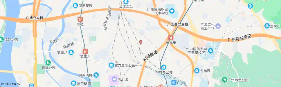 广州向阳大街口_公交站地图_广州公交_妙搜公交查询2025