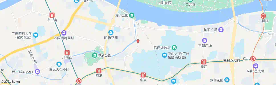 广州江怡路口_公交站地图_广州公交_妙搜公交查询2025