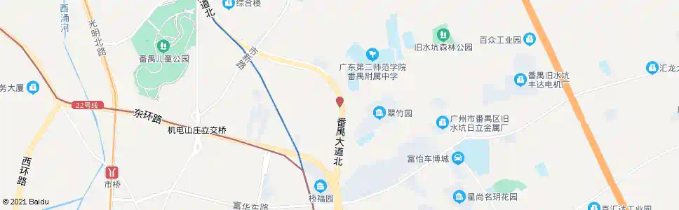 广州华南轮胎厂_公交站地图_广州公交_妙搜公交查询2025