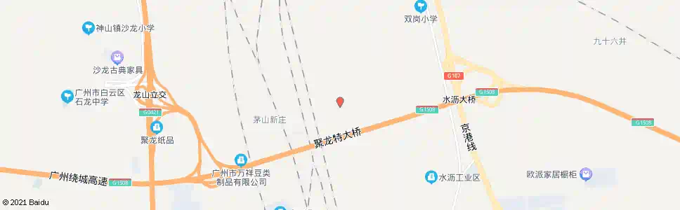 广州官窑(税局)_公交站地图_广州公交_妙搜公交查询2025