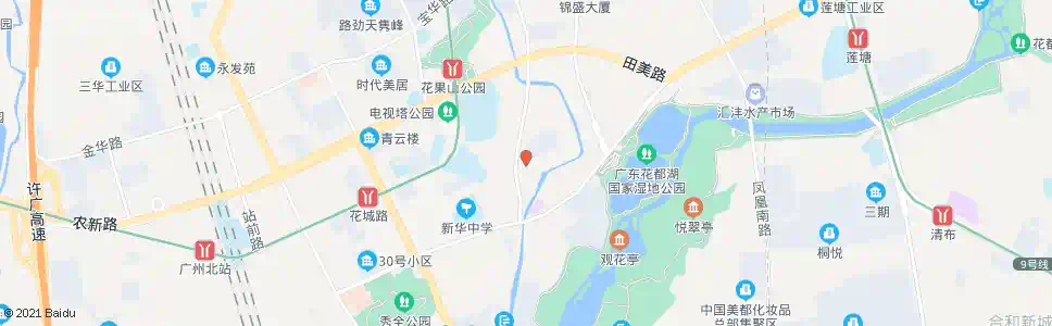 广州金联市场_公交站地图_广州公交_妙搜公交查询2025