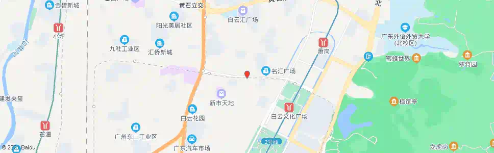 广州齐富路_公交站地图_广州公交_妙搜公交查询2025