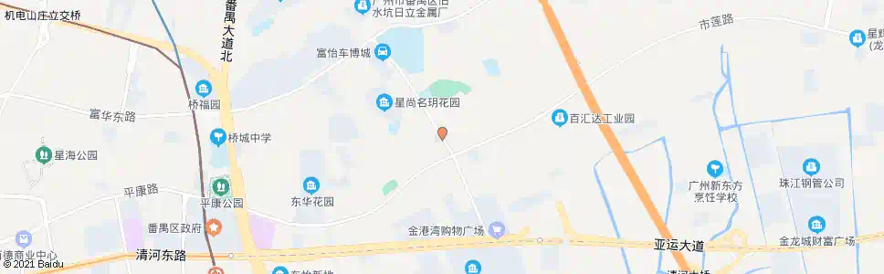 广州傍西医院_公交站地图_广州公交_妙搜公交查询2025