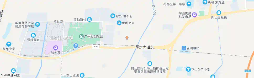 广州平西村总站_公交站地图_广州公交_妙搜公交查询2025