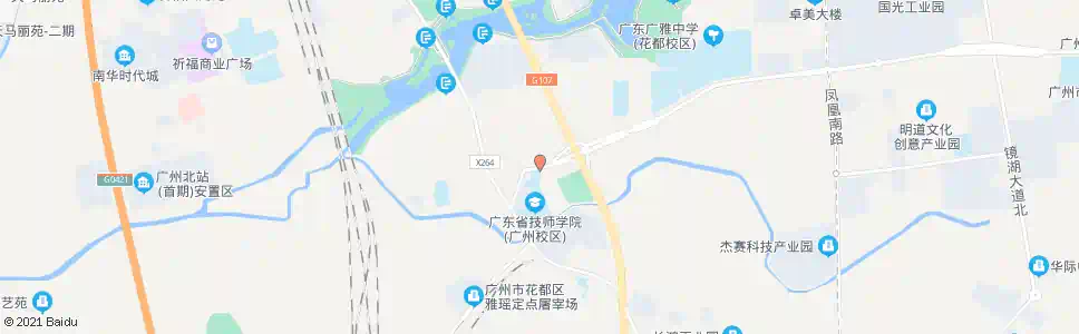 广州雅瑶幼儿园_公交站地图_广州公交_妙搜公交查询2025
