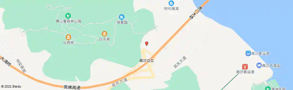 广州虎门高速联络道_公交站地图_广州公交_妙搜公交查询2025