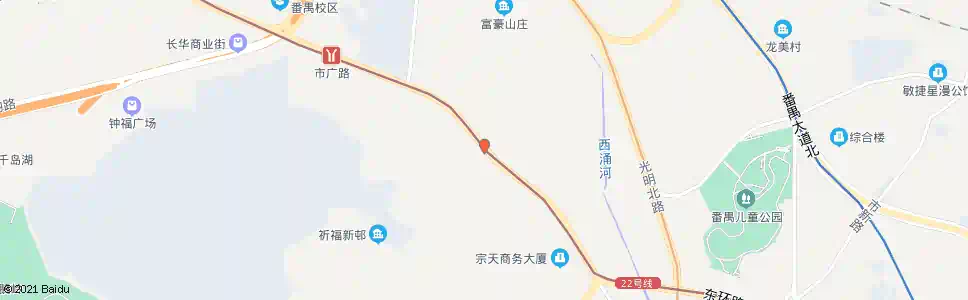 广州富豪山庄(番禺)_公交站地图_广州公交_妙搜公交查询2025