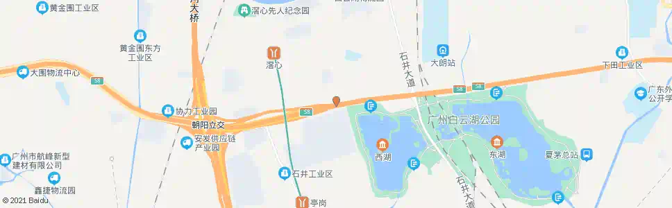 广州滘心路口_公交站地图_广州公交_妙搜公交查询2025