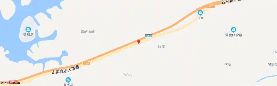 广州田心新庙_公交站地图_广州公交_妙搜公交查询2025