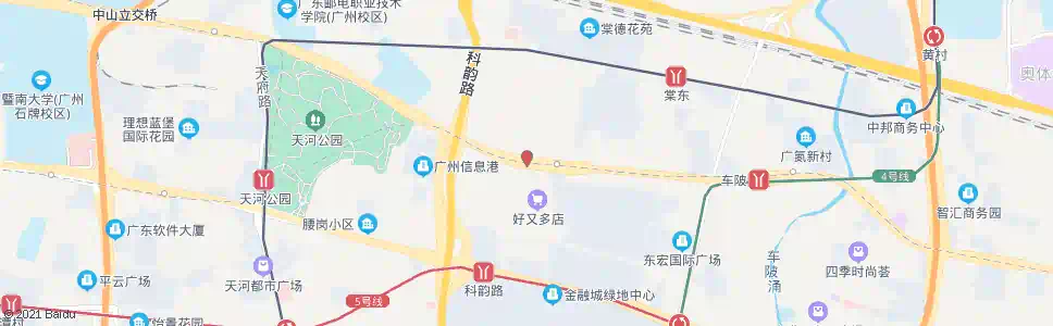 广州brt棠下村_公交站地图_广州公交_妙搜公交查询2025