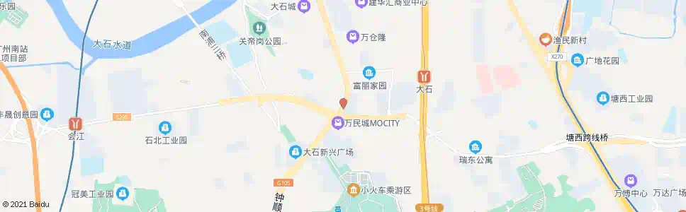 广州礼村_公交站地图_广州公交_妙搜公交查询2025
