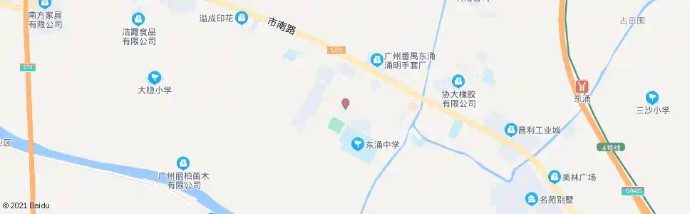 广州三乐路槎涌站_公交站地图_广州公交_妙搜公交查询2025