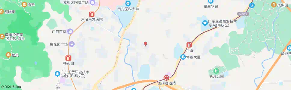 广州元岗路总站(南兴花园)_公交站地图_广州公交_妙搜公交查询2025