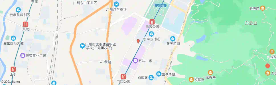 广州云城南四路_公交站地图_广州公交_妙搜公交查询2025