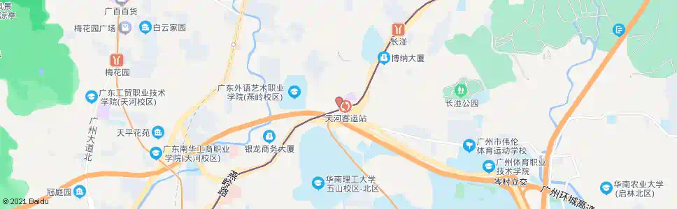 广州元岗横路东_公交站地图_广州公交_妙搜公交查询2025