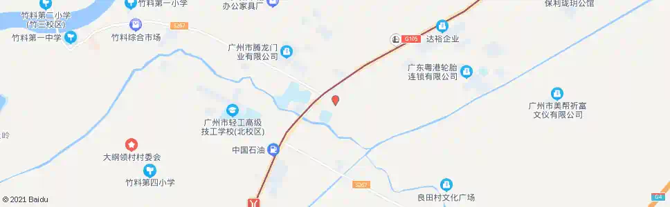 广州良城三路_公交站地图_广州公交_妙搜公交查询2025