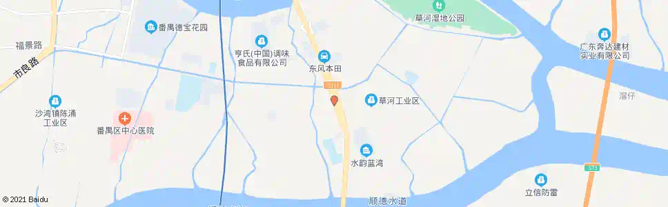 广州朗心_公交站地图_广州公交_妙搜公交查询2025