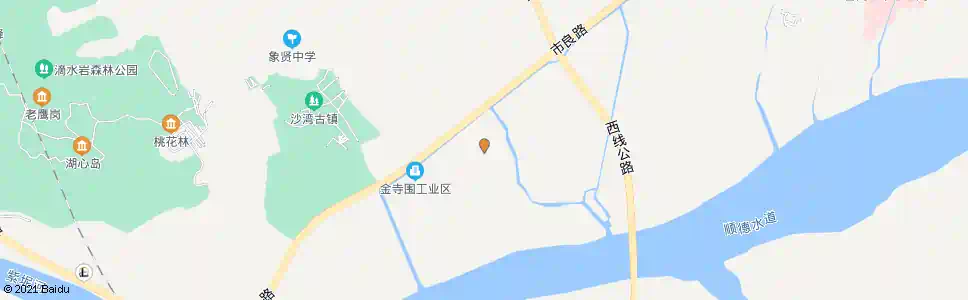广州金沙丽水_公交站地图_广州公交_妙搜公交查询2025