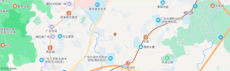 广州元岗北街_公交站地图_广州公交_妙搜公交查询2025