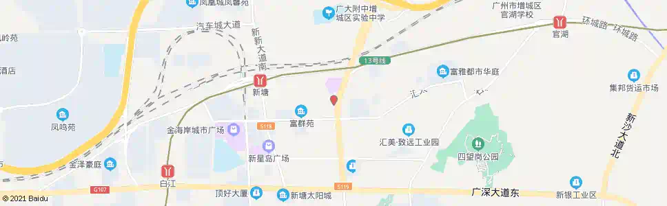 广州新塘供电所_公交站地图_广州公交_妙搜公交查询2025