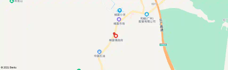 广州梯面镇政府_公交站地图_广州公交_妙搜公交查询2025