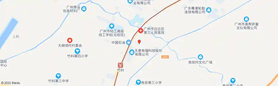 广州良沙一路(良城中路口)_公交站地图_广州公交_妙搜公交查询2025