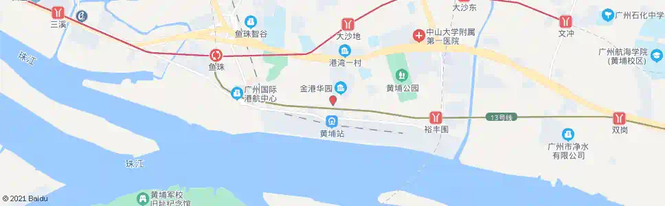 广州荔香路_公交站地图_广州公交_妙搜公交查询2025