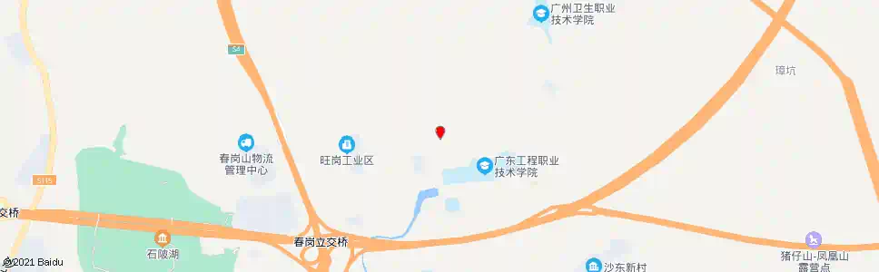广州渔北路_公交站地图_广州公交_妙搜公交查询2025