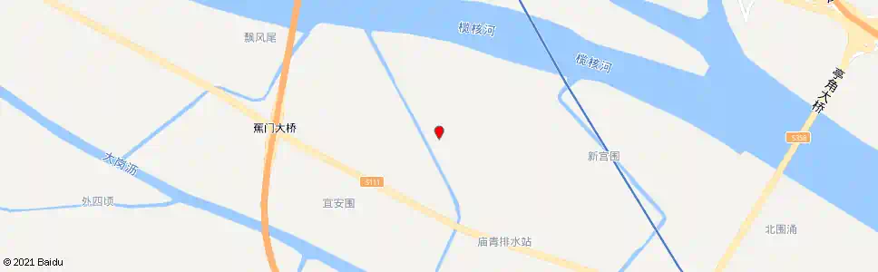 广州庙青大滘涌桥_公交站地图_广州公交_妙搜公交查询2025