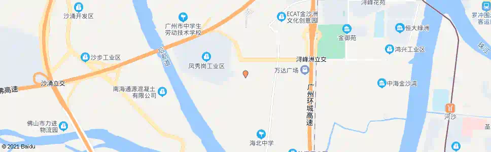 广州泌冲小学_公交站地图_广州公交_妙搜公交查询2025