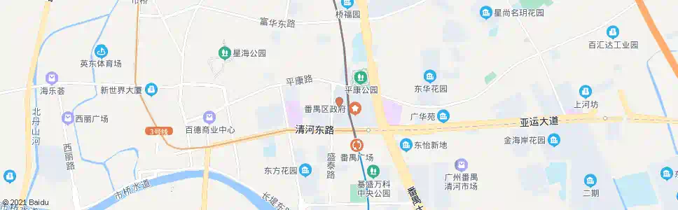 广州番禺会议中心_公交站地图_广州公交_妙搜公交查询2025