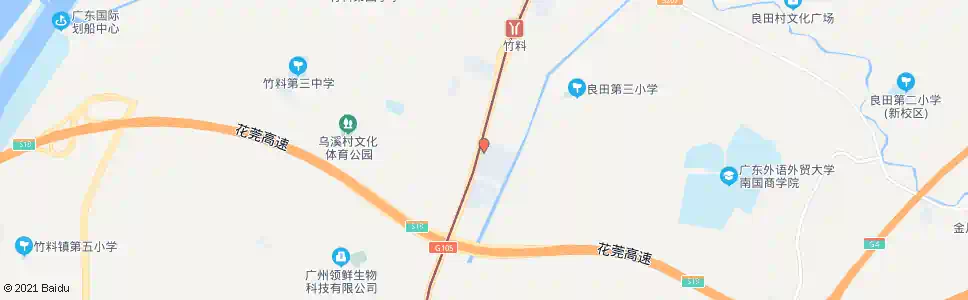 广州白沙商贸街_公交站地图_广州公交_妙搜公交查询2025