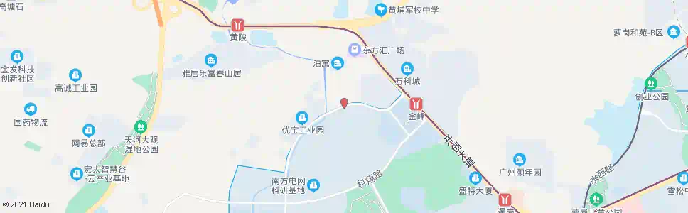 广州香山路_公交站地图_广州公交_妙搜公交查询2025